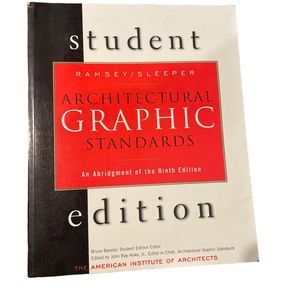 Architectural Graphic Standards - Abridgement of 9th Edition - Ramsey/Sleeper